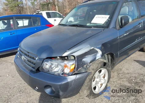 2006 Toyota Highlander z USA, uszkodzony, nr VIN JTEGD21AX60136985